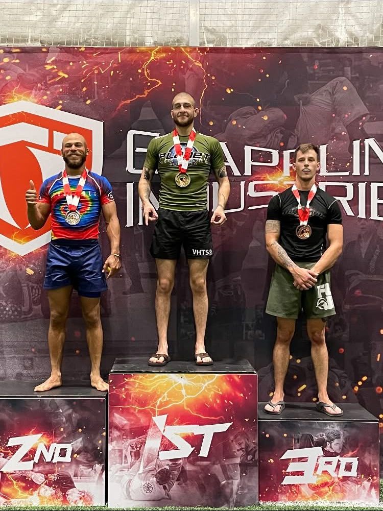 A 10th Planet Masury competitor on the podium